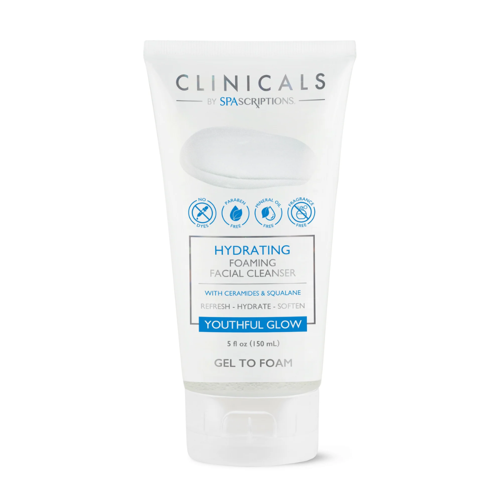 Spascriptions Clinicals Hydrating Foaming Facial Cleanser Youthful Glow - 150ml