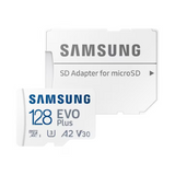 Samsung Evo Plus 128GB MicroSDXC UHS-I Memory Card With Adapter (160MB/s)