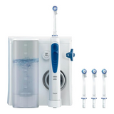 Oral B Aquajet Oral Irrigator - 1 Aquajet Counter Top System & 4 Oxyjet Nozzles