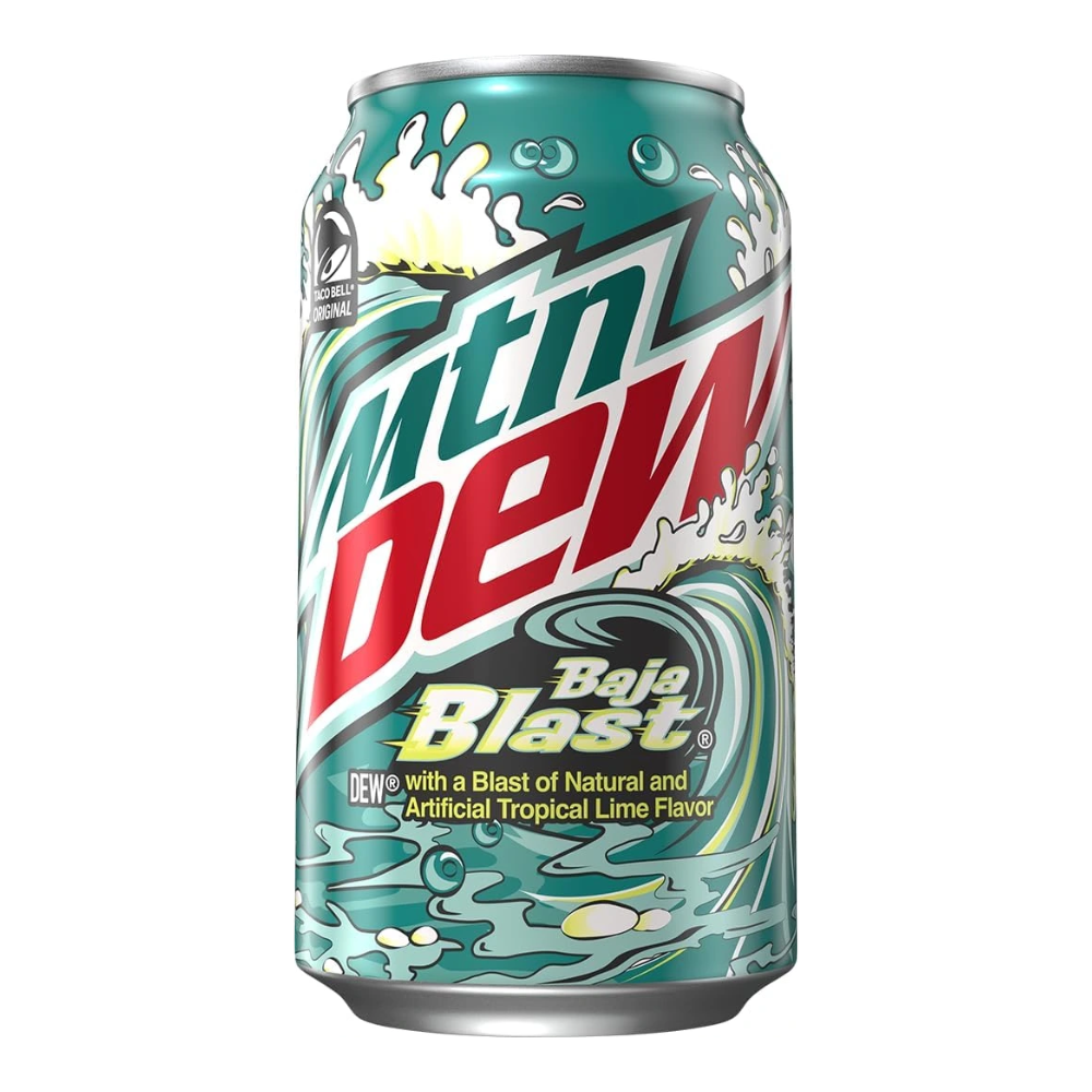 12 Pack x Mountain Dew Baja Blast - 355ml