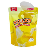 12 x Juicy Jelly Peeled Gummy Banana Hangsell 120g