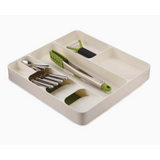 Joseph Joseph Drawer Store - Cutlery, Utensil & Gadget Organiser - White/Green