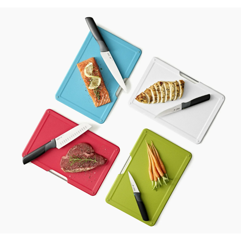 Joseph Joseph 8-Piece Folio Plus Knife & Chopping Board Set