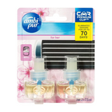 Ambi Pur Premium Car Clip Refill - For Her Floral 7.5ml 2 Pack
