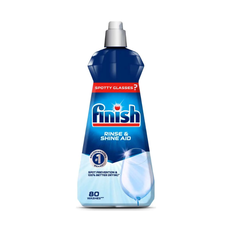 3 Pack x Finish Rinse & Shine Aid Regular 400ml