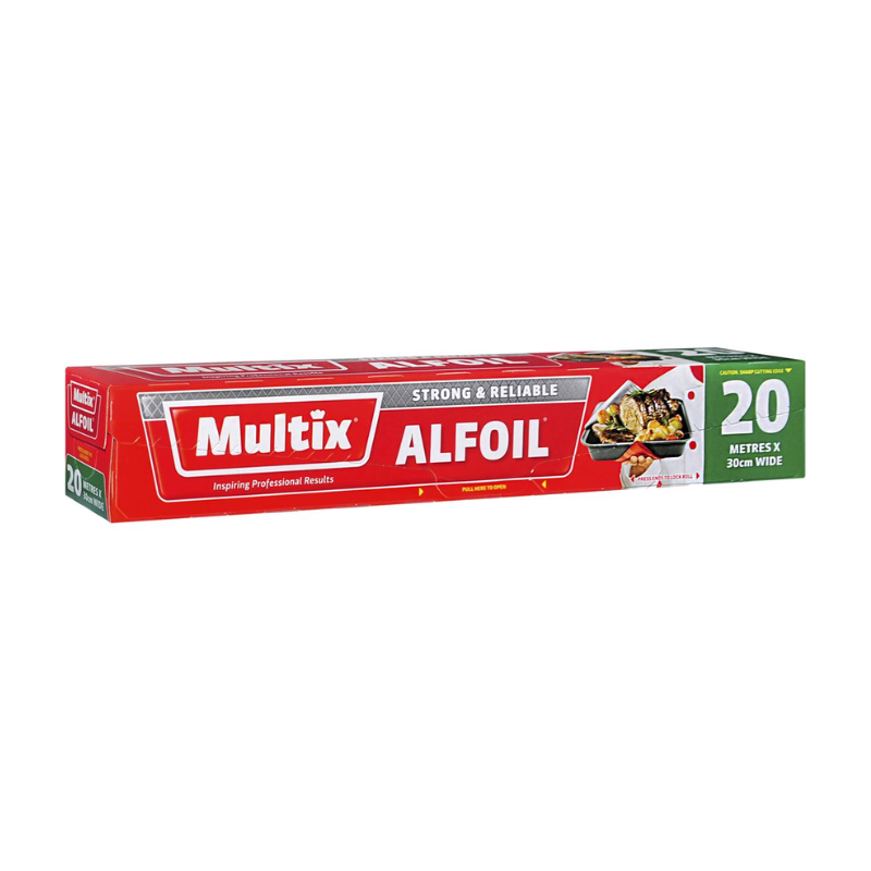 2 Pack x Multix Alfoil Strong & Reliable - 20m x 30cm