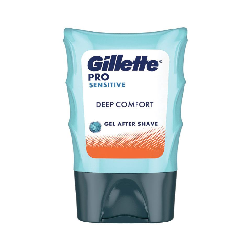 3 Pack x Gillette Pro Sensitive Deep Comfort Gel Aftershave - 75mL