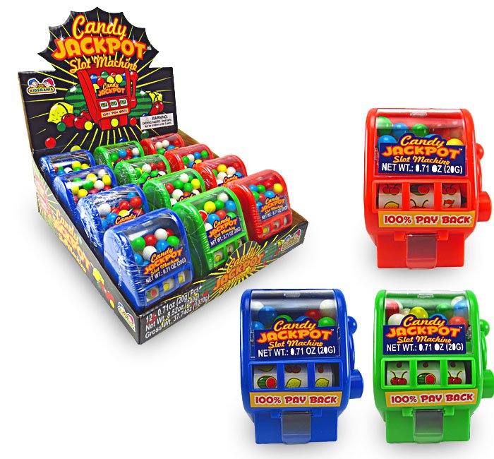 12 x Kidsmania Slot Machine 20g