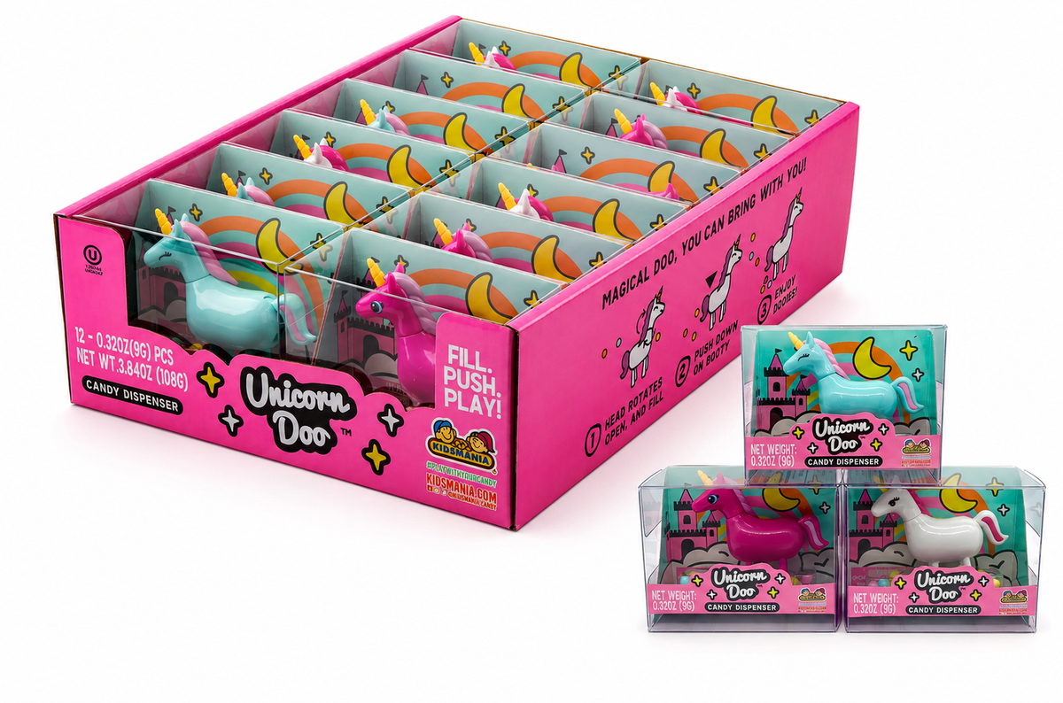 12 x Kidsmania Unicorn Doo 9g