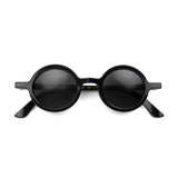 London Mole Moley Sunglasses Gloss Black / Black