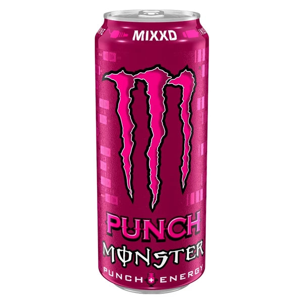 12 Pack x EU Monster Energy Drink Mixed Punch 500ml
