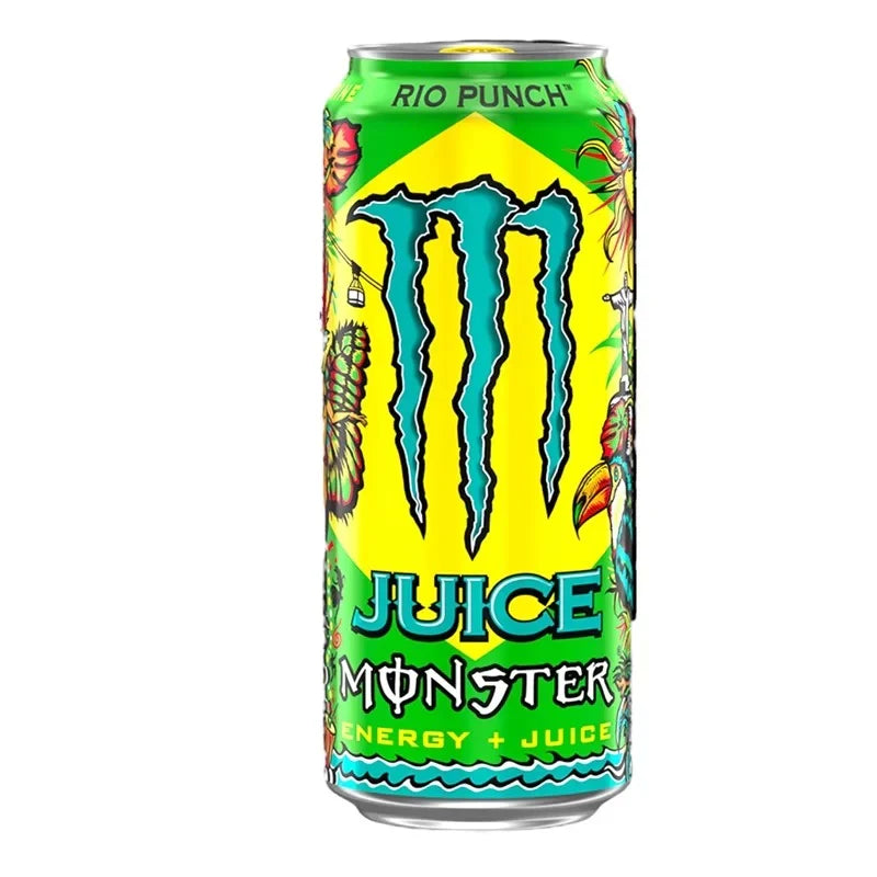 12 Pack x EU Monster Energy Drink Rio Punch 500ml