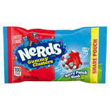 12 x Nerds Gummy Clusters Berry Punch Rush Share Pack 85g