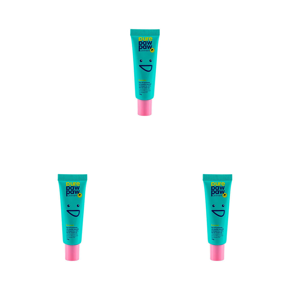 3 Pack x Pure Paw Paw Coconut 25g