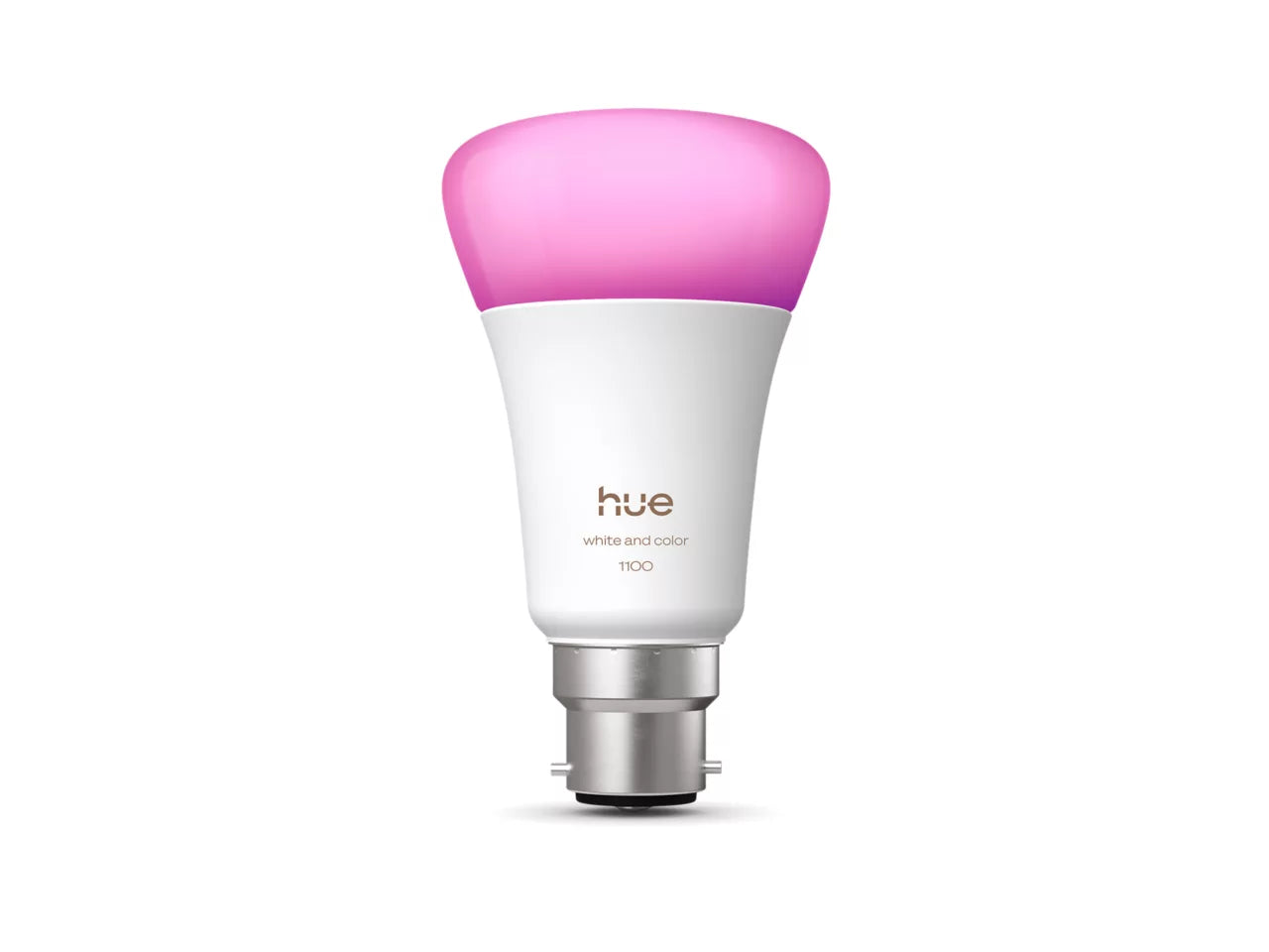 Philips Hue B22 A60 8.1W White & Colour Ambience Globe