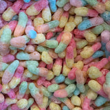 12 Pack x Arctic Treats Freeze Dried Gluten Free Sour Worms 60g