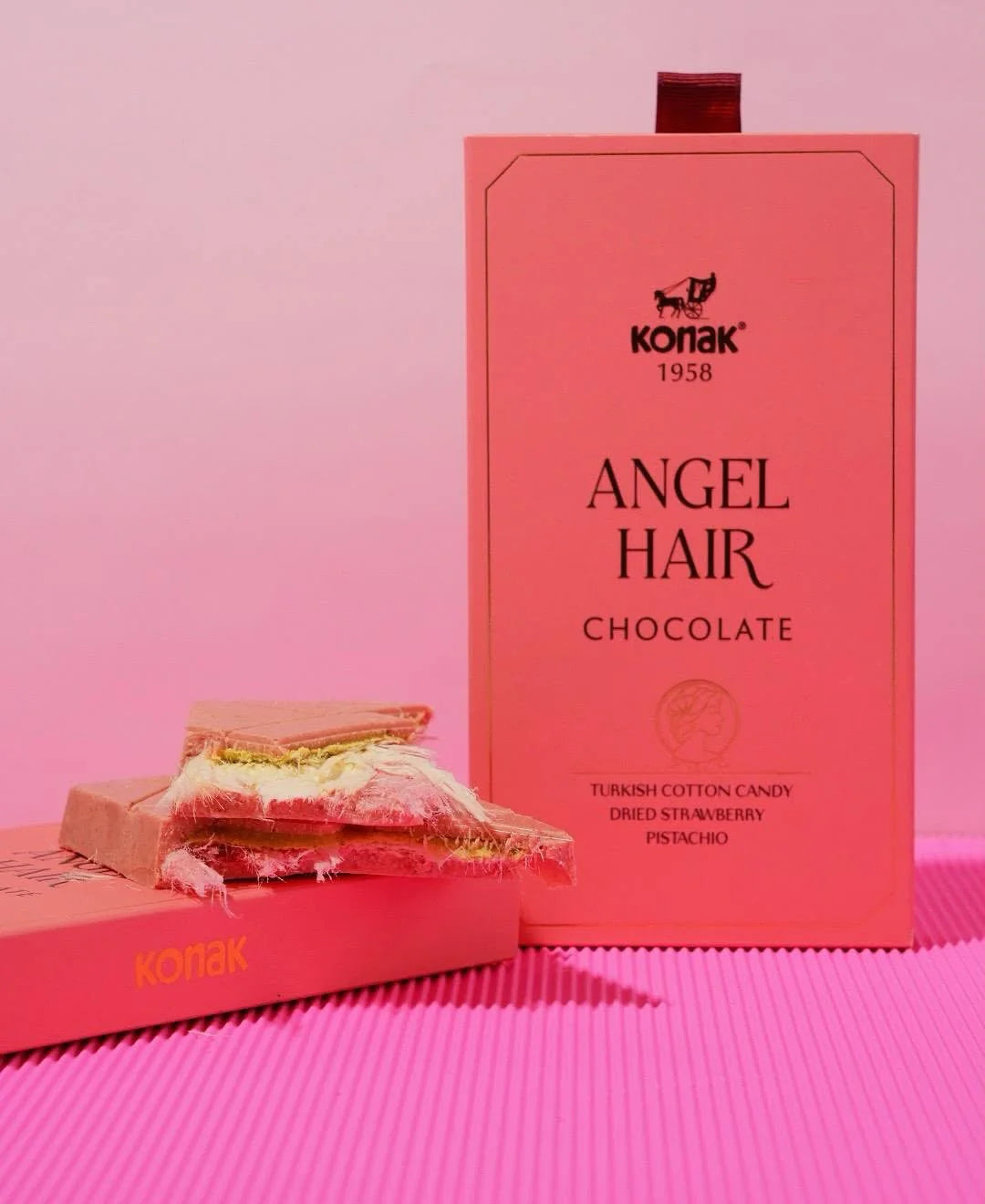 Konak Premium Angel Hair Chocolate Bar 170g