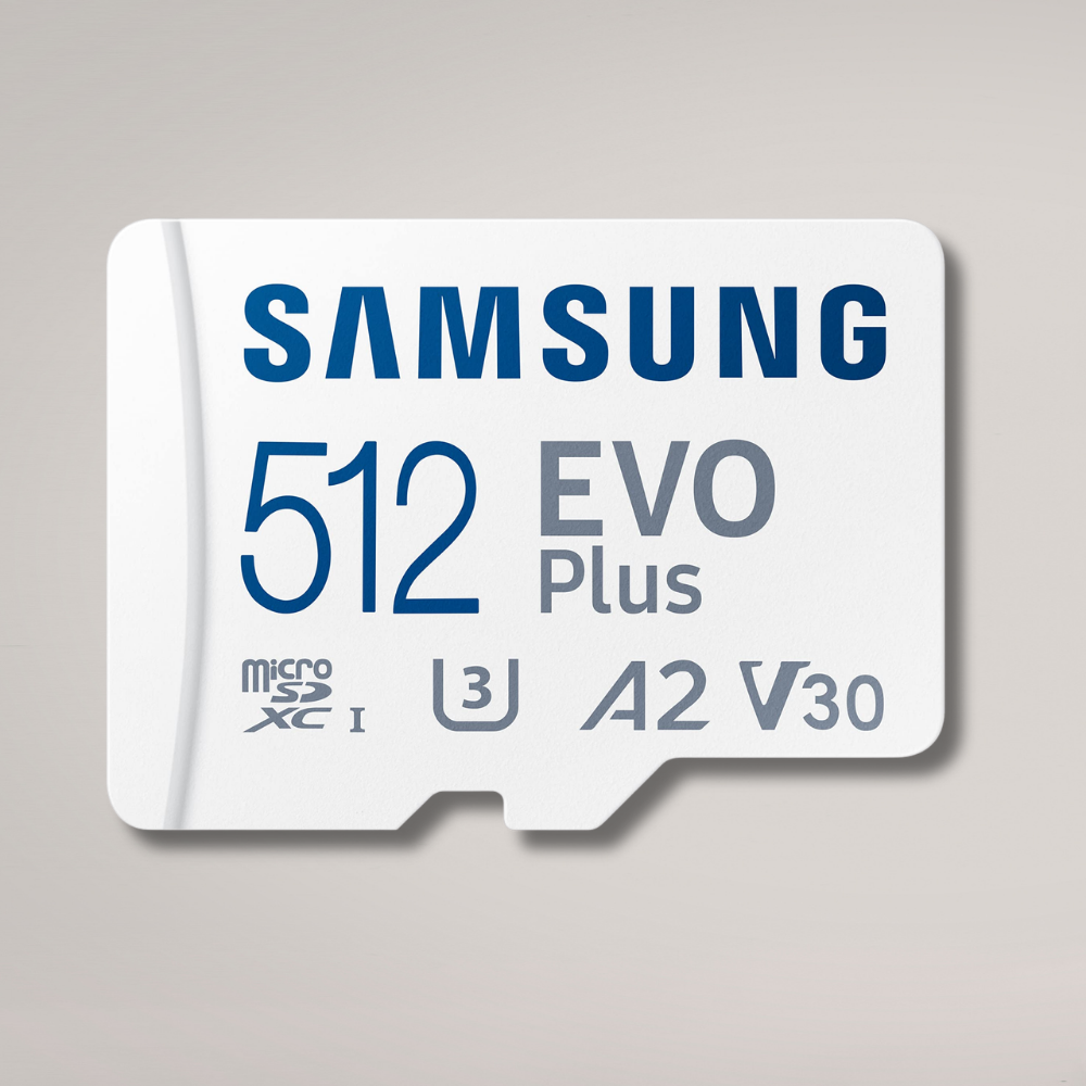 Samsung EVO Plus MicroSD Card with SD Adapter 512GB