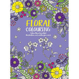 Floral Adult Colouring Book