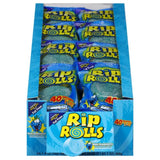 24 x Rip Rolls Blue Raspberry 40g