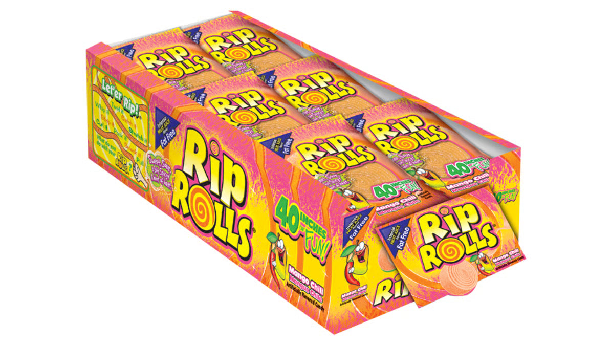 24 x Rip Rolls Mango Chili 40g