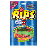 12 x Rips Peg Bag Bite Size Pieces Strwbry / Green Apl 113g