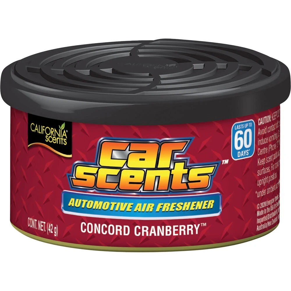 7 x California Scents Can - Concord Cranberry - 7 Pack