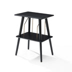 Crosley Manchester Entertainment Center Stand - Black - Damaged Box