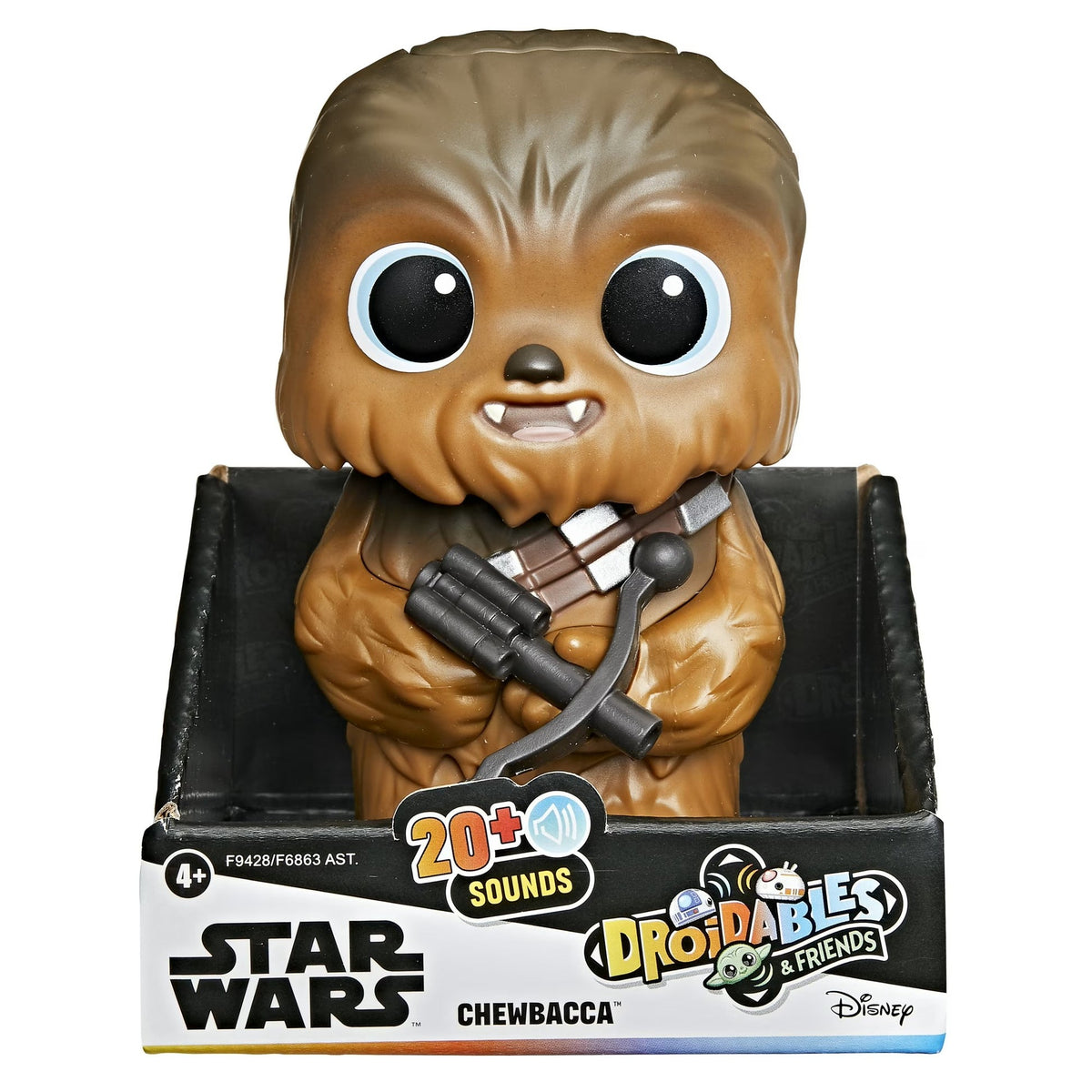 Star Wars Droidables Chewbacca Electronic Interactive 4" Figure