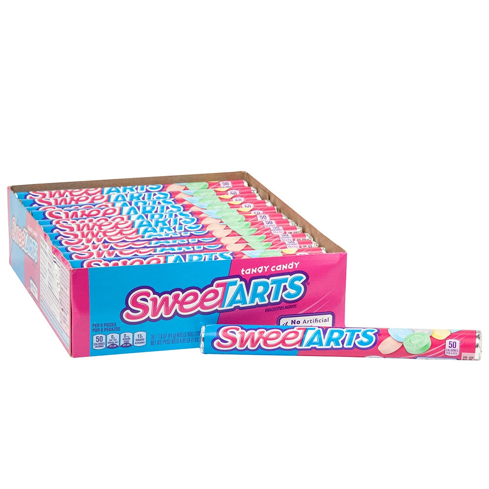 36 Pack x Sweetarts Rolls 51g