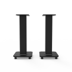 Kanto SX22 22" Tall Fillable Speaker Stands with Isolation Feet - Pair, Black
