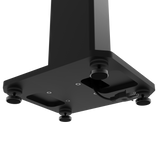 Kanto SX22 22" Tall Fillable Speaker Stands with Isolation Feet - Pair, Black