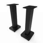 Kanto SX26 26" Tall Fillable Speaker Stands with Isolation Feet - Pair, Black