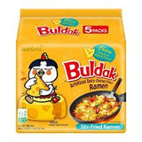 8 x Samyang Buldak 5PK Hot Chicken Flavour Cheese Ramen 140g