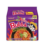 8 x Samyang Buldak 5PK Hot Chicken Flavour Ramen Habanero Lime 135g