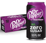 12 Pack x Dr Pepper Blackberry Zero Sugar 355ml