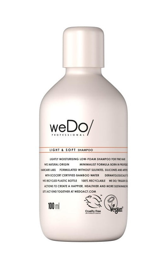3 Pack x weDo/ Professional Light & Soft Shampoo - 100ml