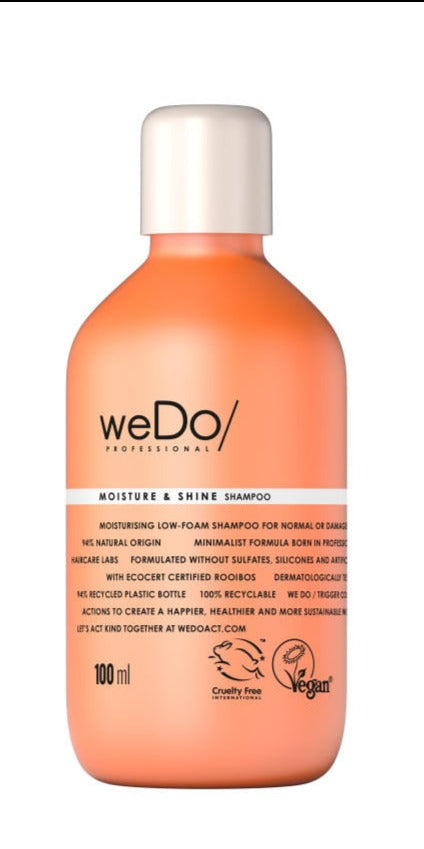 3 Pack x weDo/ Professional Moisture & Shine Shampoo - 100ml
