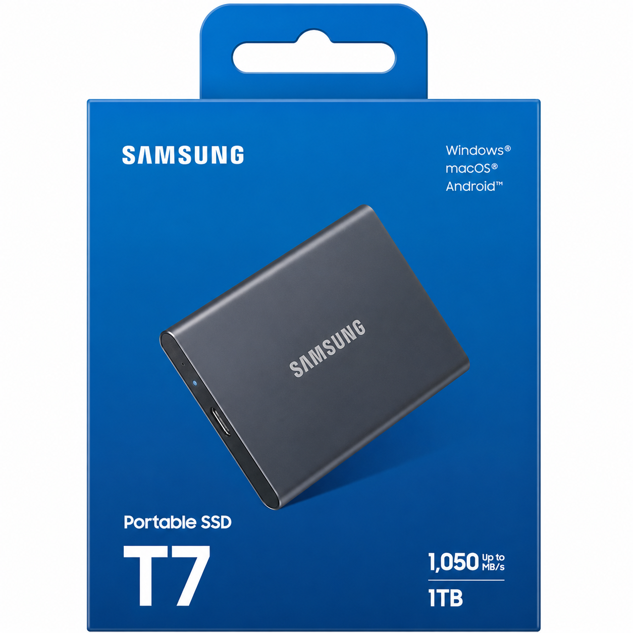 Samsung Portable SSD T7 1TB – Titan Grey