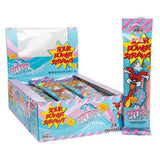 24 x Sour Power Straws Cotton Candy 50g