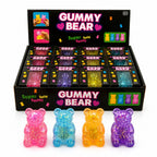 Squishy Glitter Gummy Bear Toy