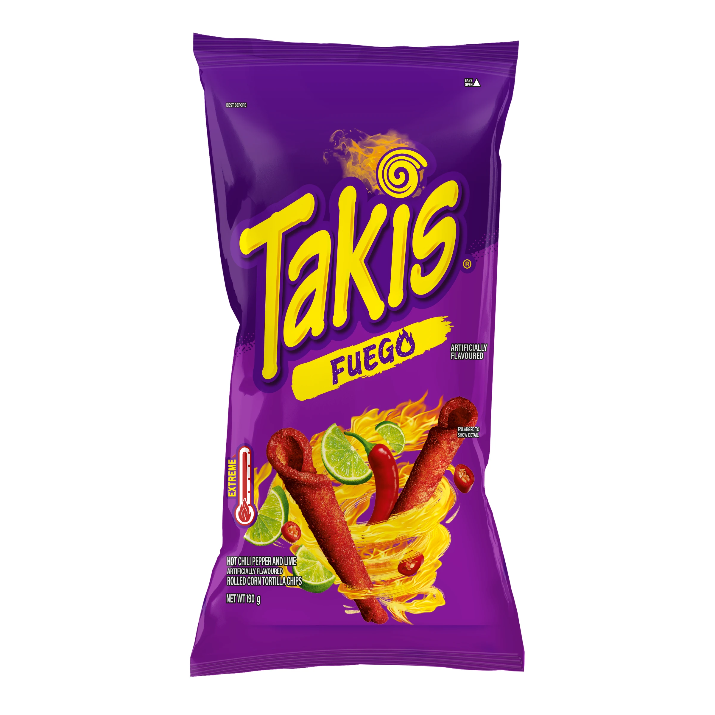 12 Pack x Takis Fuego Chips 190g