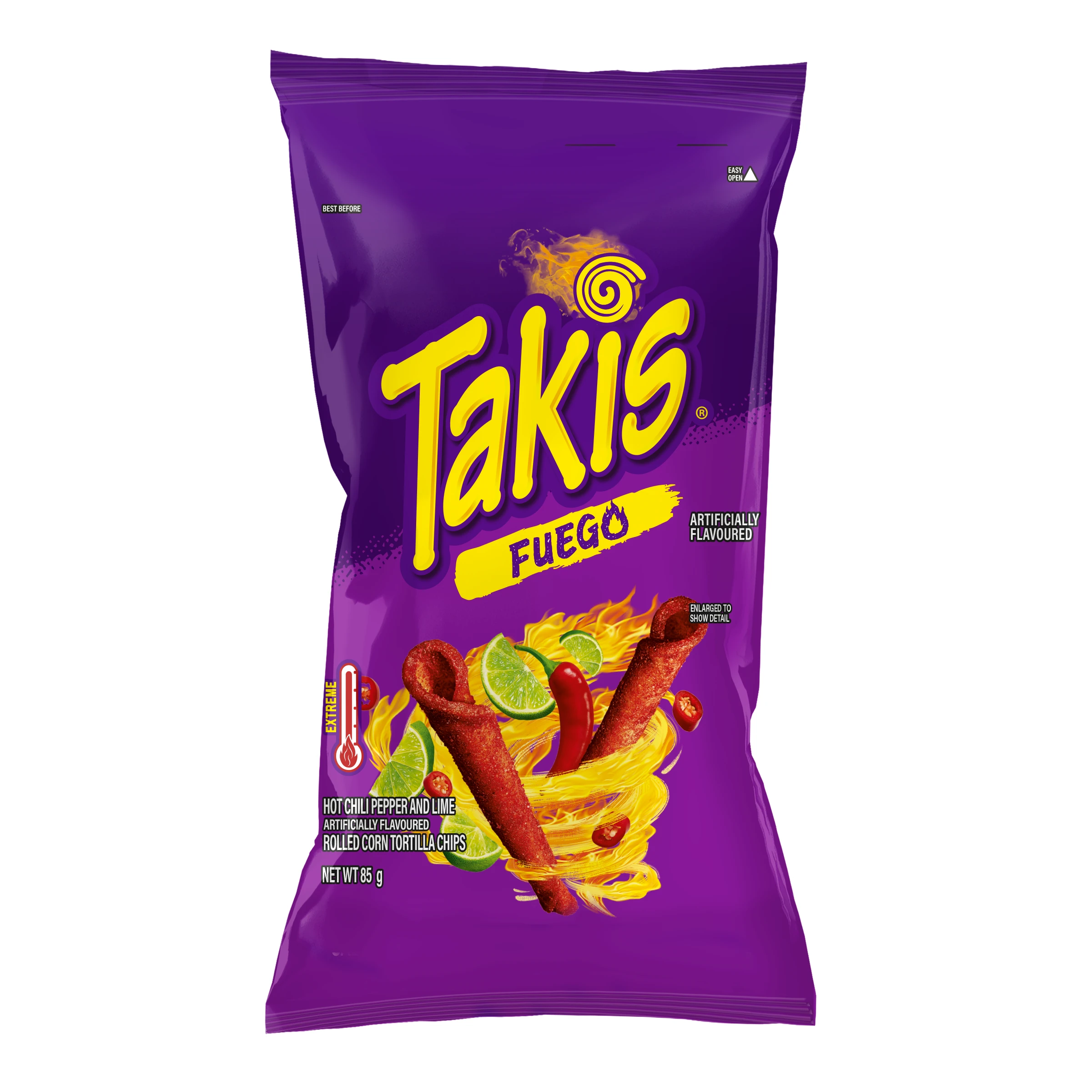 20 Pack x Takis Fuego Chips 85g