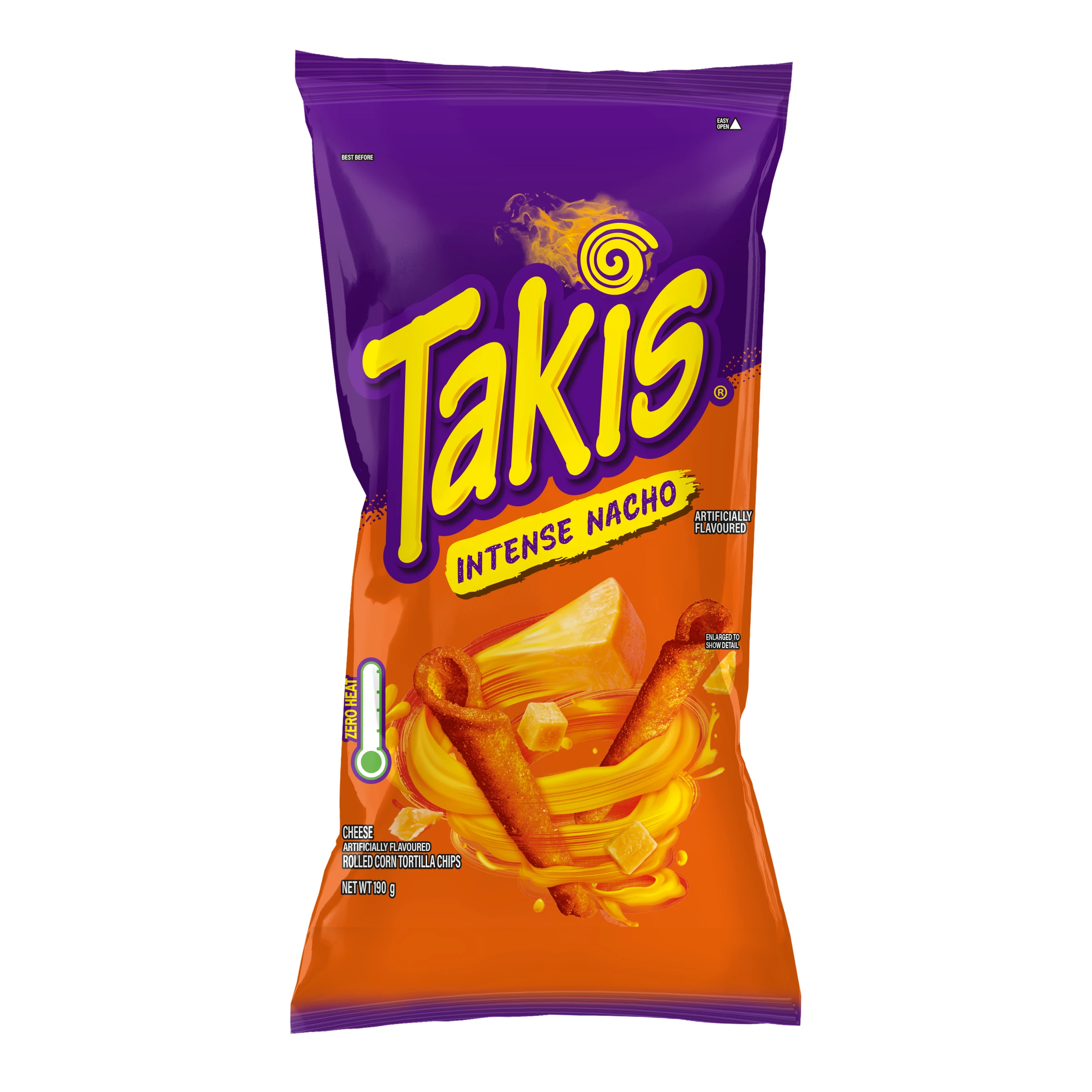12 Pack x Takis Intense Nacho Chips 190g