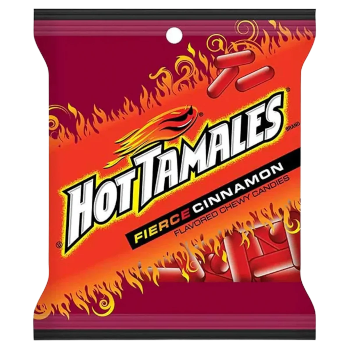 12 x Hot Tamales Peg Bag Original 142g