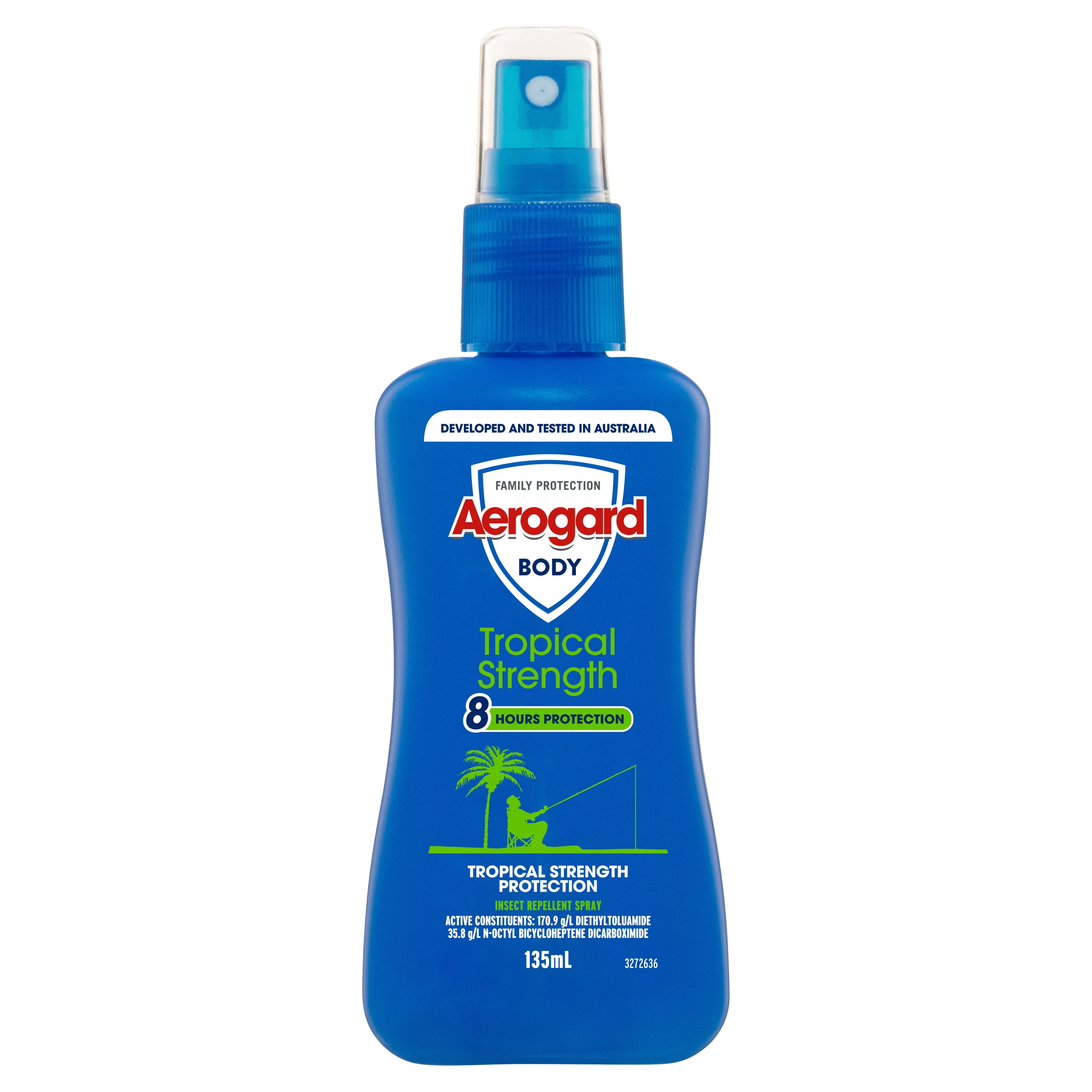 2 Pack x Aerogard Tropical Body Pump Spray 135 mL