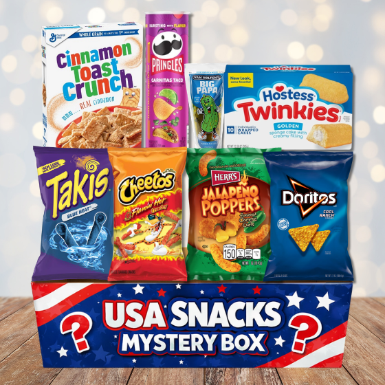 $200 USA Snack Mystery Box