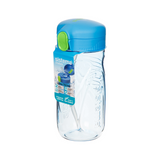 Sistema Hydrate Tritan Quick Flip Water Bottle 520ml Assorted Colours