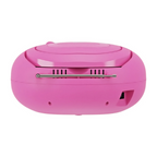 Majority Oakcastle CD200 Portable Bluetooth CD Player - Pink