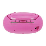 Majority Oakcastle CD200 Portable Bluetooth CD Player - Pink